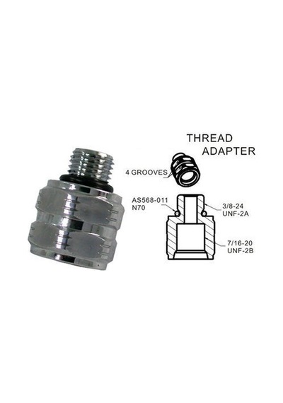 Kraken Regülatör Adaptör Ad05 Male 3/8 Female 7/16