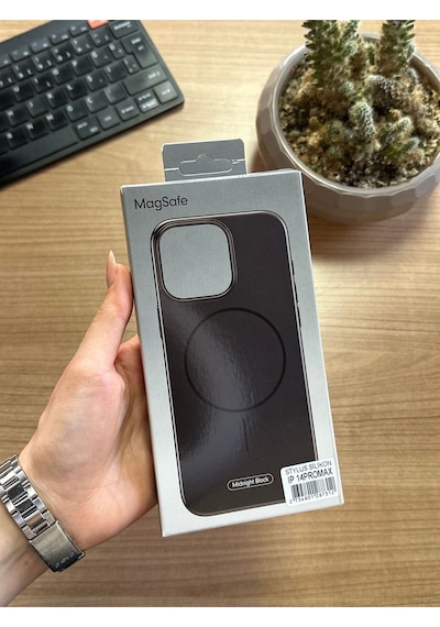 Apple Uyumlu iPhone 14 Pro Max Animasyonlu Stylus Silikon Kılıf Siyah