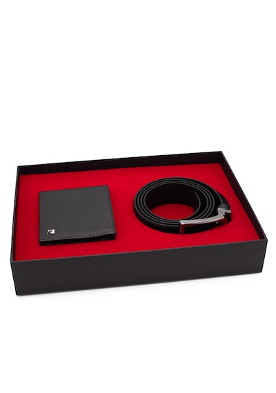 Pierre Cardin Deri Cüzdan & Kemer İkili Set Pc100f-2062a41 Siyah