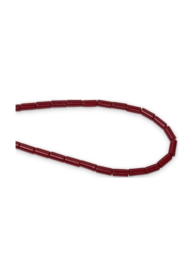 7x3 Mm Silindir Mercan Taşı Dizi Krem