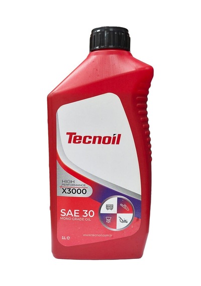 Tecnoil X3500 Sae 30 Yüksek Performanslı Motor Ve Zincir Yağı 1 Litre