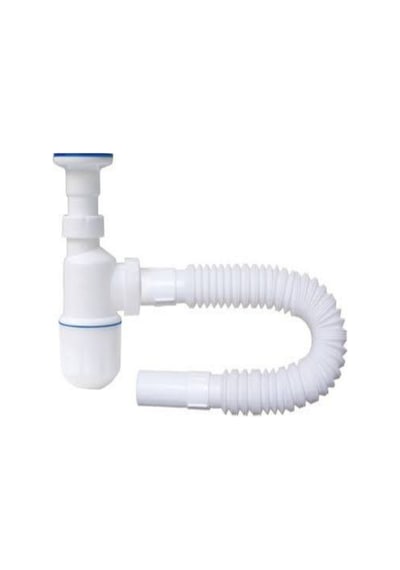 Özbest Taslı Körüklü Lavabo Sifonu Paslanmaz Vidalı Taslı Lavabo Gider Borusu Diğer