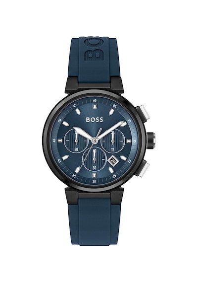 Hugo Boss HB1513998 Silikon Mavi 44 mm Erkek Kol Saati