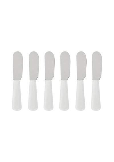 6 Lı Kahvaltı Ve Tereyağı Bıçağı Seti 11 Cm Yayma Bıçakları, Kahvaltılık, Reçel, Krem Peynir