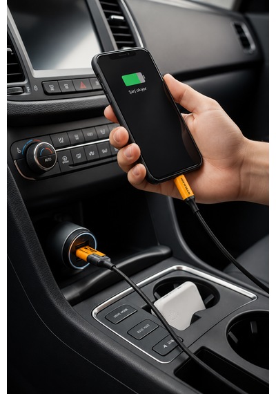Araç Hızlı Şarj Seti - Type-c + Usb 2 Port Hızlı Şarj Adaptörü - 65w Hızlı Şarj Kablosu 4in1 - Uzun Yolda Şarjın Bitmesin - İphone Android Tüm Telefonlar & Cihazlar Uyumlu 65w Black Araç Hızlı Şarj Seti - Type-c + Usb 2 Port Hızlı Şarj Adaptörü - 65w Hızlı Şarj Kablosu 4in1 - Uzun Yolda Şarjın Bitmesin - İphone Android Tüm Telefonlar & Cihazlar Uyumlu 65w Black