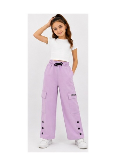 İrem Çocuk Giyim Kız Çocuk Çıtçıt Düğme Detaylı Çift Kargo Cepli Bol Paça Model Lila Renk Eşofman Altı Mor İrem Çocuk Giyim Kız Çocuk Çıtçıt Düğme Detaylı Çift Kargo Cepli Bol Paça Model Lila Renk Eşofman Altı Mor