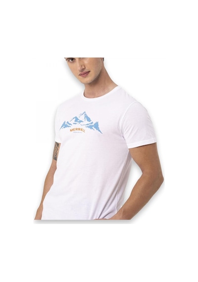 Merrell Taurus M Kısa Kollu Beyaz Erkek T-Shirt Beyaz