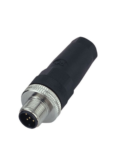 Zhong M12pg-5k ,m12/5-pin Düz Erkek Soket