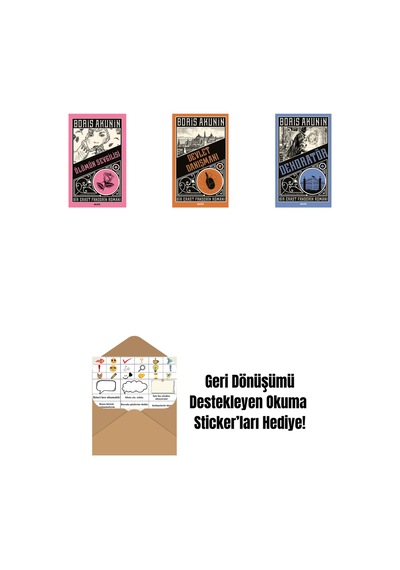 Ölümün Sevgilisi + Devlet Danışmanı + Dekoratör + Okuma Sticker'ları