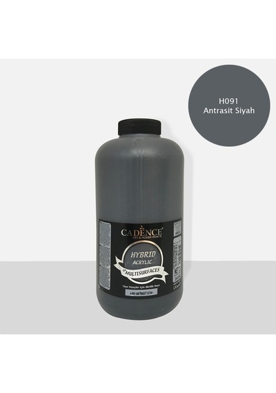 Cadence Hibrit Akrilik Boya 2 Lt - H091 Ant.Siyah