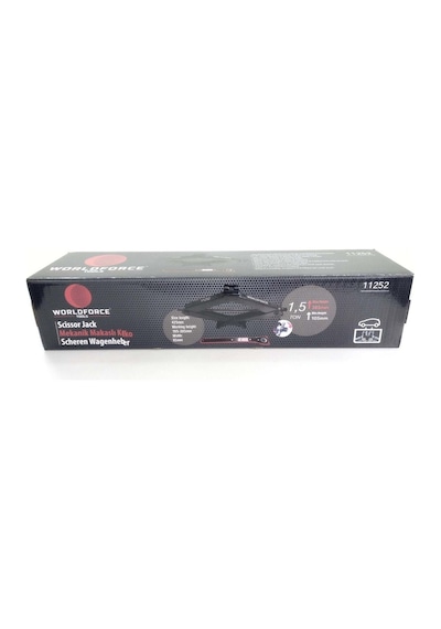 Worldforce 11252 Mekanik Makaslı Kriko 1.5 Ton Cırcır  Kollu