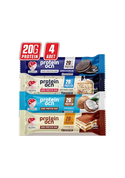 Proteinocean Protein Bar - Karma Kutu - 50 G x 4 Adet