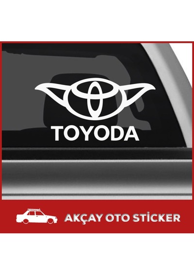 Toyota Kanat Sticker Toyoda Araç Sticker Toyota Sticker Oto Stick