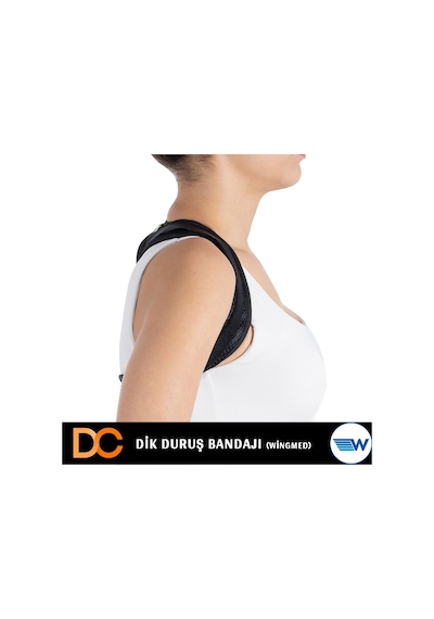 Dik Duruş Bandajı Siyah