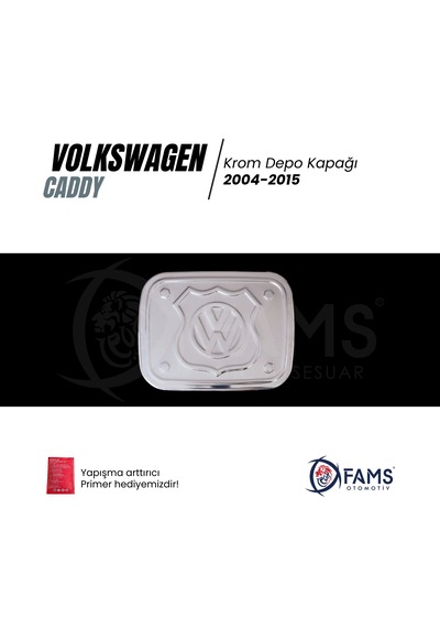 Vw Caddy Krom Depo Kapağı 2004-2015 P.çelik