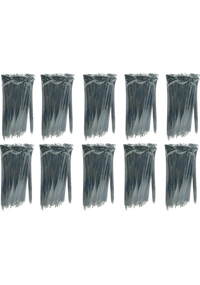 Cırt Kelepçe 2.5x100mm SİYAH 10 PAKET 1000 Adet Kablo Bağı 2.5x10cm