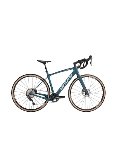 Bisan Reactive Carbon Gravel Bisiklet Petrol Yeşil 49 Cm Yeşil