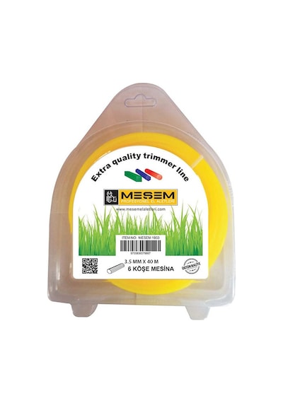 Meşem Misina İpi 6 Köşe 3.5 Mm x 40 Mt