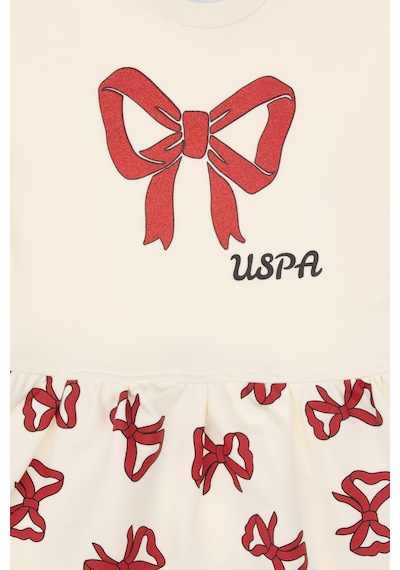 U.s. Polo Assn. Kız Çocuk Elbise Örme 50318063-vr256 İnci