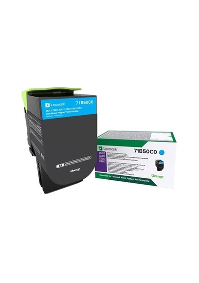 Lexmark Cs421-78C50C0 Mavi Toner.Cs421Dn