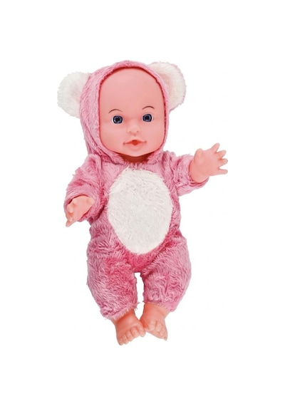 İnteraktif Sesli Ve Dokunma Sensörlü Baby Bear Oyuncak Bebek - 23 Cm 41238988