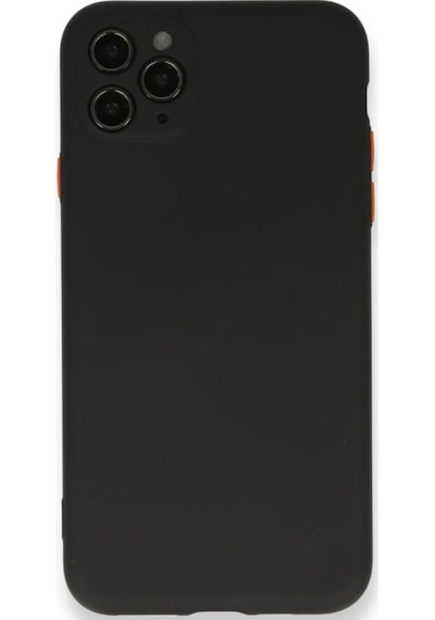Apple Uyumlu iPhone 11 Pro Max Kılıf Lansman Plus Içi Kadife Silikon Kılıf