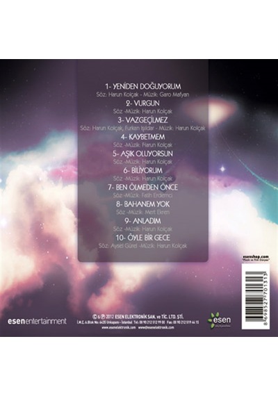 Harun Kolçak - Yeniden Doğuyorum CD