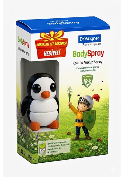 Sivrisinek ve Kene Kovucu Sprey %100 Doğal Yağlardan, Bebek ve Çocuk Dostu 100 ML + Oyuncak