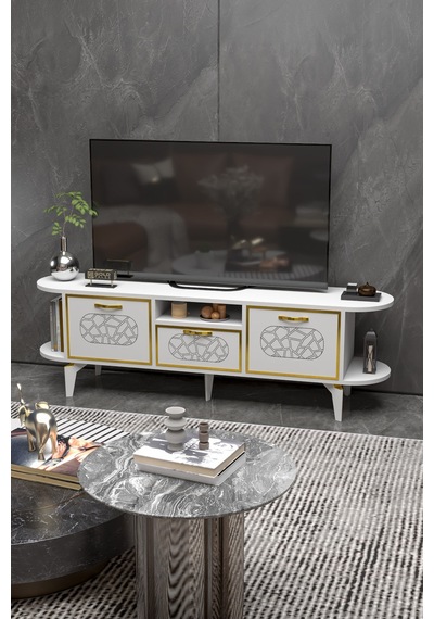 Mira Tv Ünitesi Beyaz 160 Cm Diğer