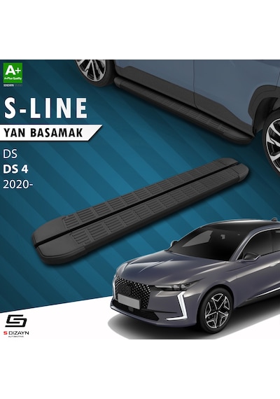 S-dizayn Ds Ds 4 S-line Siyah Yan Basamak 183 Cm 2020 Üzeri A+ Kalite