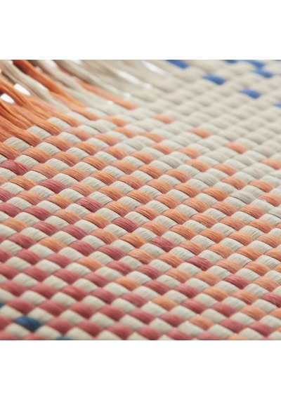 Apple Uyumlu iPhone   16 Plus Kılıf   Magsafeli Aramid Fiber Pitaka Tactile Woven Sunset-moonrise Serisi Sunset