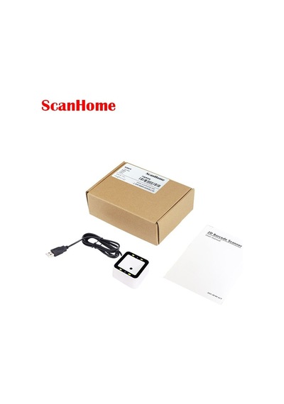 Scanhome Sh-7500 Sabit 2d Karekod Ve Barkod Okuyucu Usb Kablolu