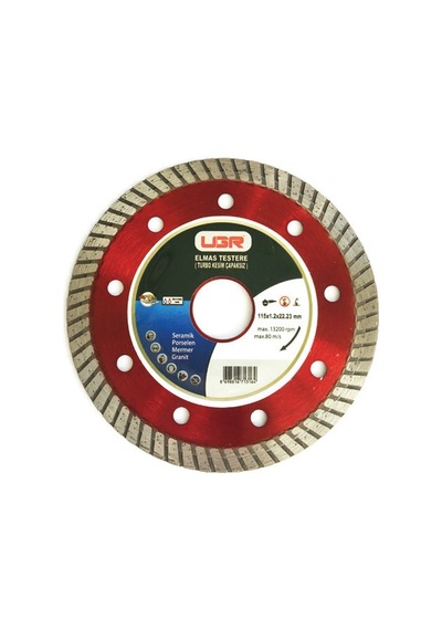 Ugr Elmas Daire Testere t.çapaksız 115x22.23x1.2x1 MM