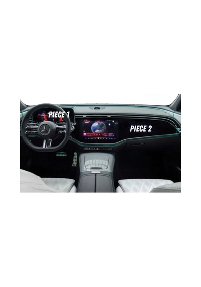 Mercedes E180 2024 Hayalet Gösterge Ve Multimedya Yolcu Ekran Uyumlu Nano Ekran Koruyucu