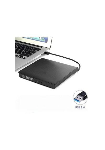 Hymark USB 3.0 Taşınabilir CD DVD Yazıcı Okuyucu