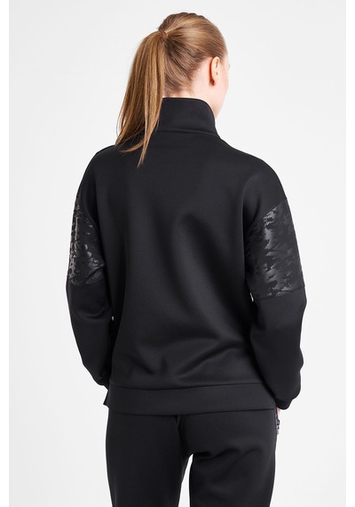 Lescon Kadın Fermuarlı Sweatshirt 25n-2129 Siyah