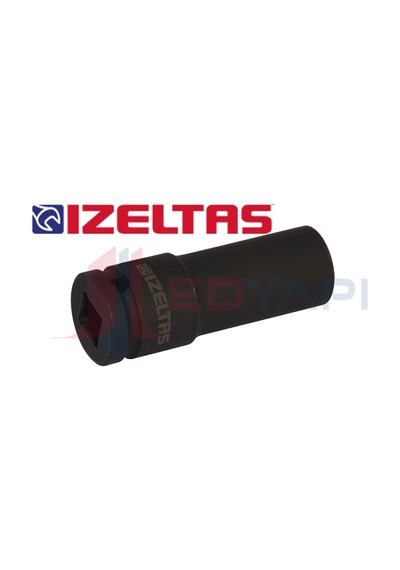 İzeltaş 1/2" 6 Köşe Havalı Derin Lokma Anahtar 24 Mm
