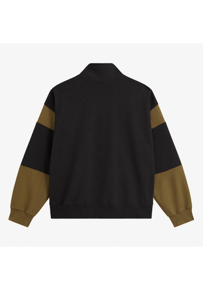 Vans Retro Sport Mock Neck Full Zip Erkek Siyah Sweatshirt Vn000u97emv1 2800282