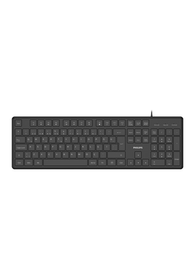 Phılıps Spk6248b, Usb Kablolu, Türkçe Q, Multimedya Klavye Siyah