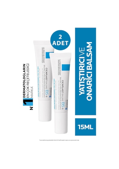 La Roche Posay Cicaplast Baume B5 Yatıştırıcı ve Onarıcı Bakım Kremi 2 x 15 ML