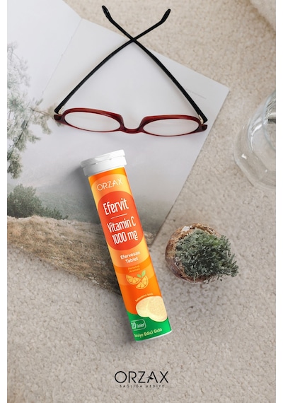Efervit Vitamin C 1000 Mg 20 Efervesan Tablet 3 Adet