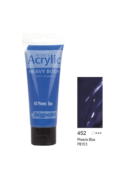Bigpoint Akrilik Boya 75 Ml Phoenix Blue 452
