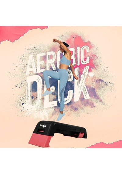 Çok Fonksiyonlu Aerobik Platform - Çok Yönlü Fitness İstasyonu, Ağırlık Tezgahı, Aerobik Stepper, Kardiyo Egzer