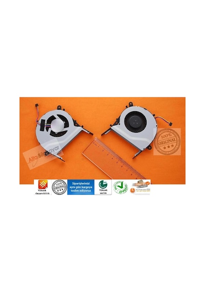 Alfabilgisayar Asus Uyumlu K555Ln-Xo397H, K555Ln-Xo398D Fan - Cpu Sogutma Fanı A++