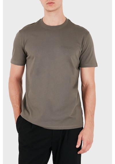 Armani Exchange Pamuklu Regular Fit Bisiklet Yaka T Shirt Erkek T Shirt Xm001281 Af10361 U6125 Kahve