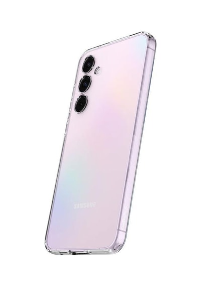 Spigen Galaxy Uyumlu A55 İle Uyumlu Kılıf Liquid Crystal 4 Tarafı Tam Koruma Crystal Clear Şeffaf