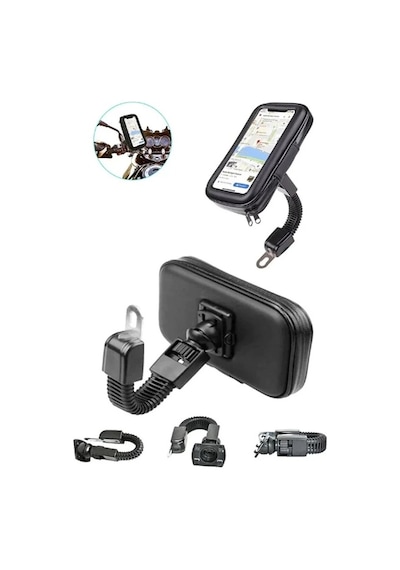 Su Geçirmez Motosiklet Telefon Tutucu