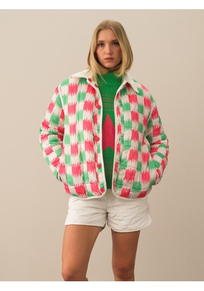 Xint Ekru Oversize Mont 400593 Beyaz