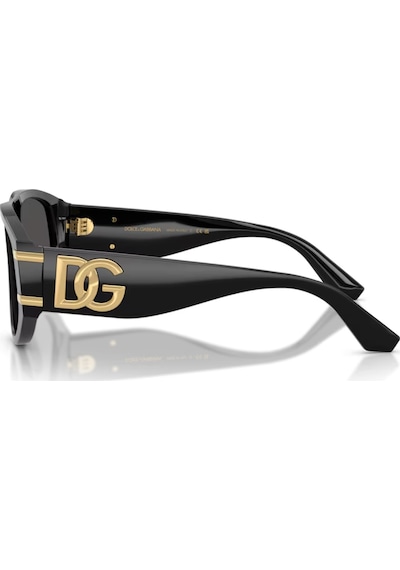 Dolce&gabbana 0dg4499 501/87 57 Unisex Güneş Gözlüğü Siyah