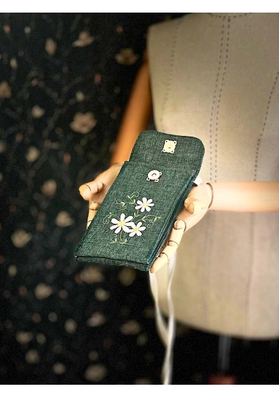 Bellıs 2 Li Set Çanta, Telefon Çantası V73 Haki